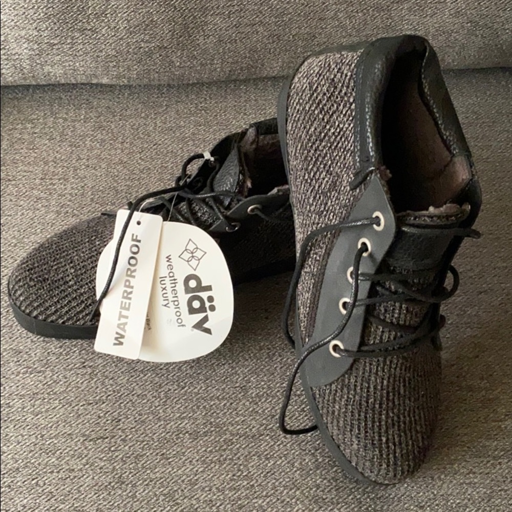 Dav waterproof tweed shoe